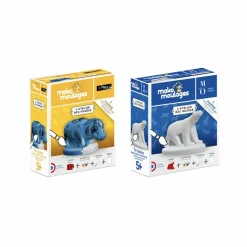 Discount Figurine à mouler et à décorer L'Ours blanc - Mako Moulages Loisirs Créatifs