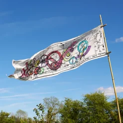 Foulard Requiem pour une feuille morte Jean Tinguely 42x140cm Foulards, Étoles, Châles