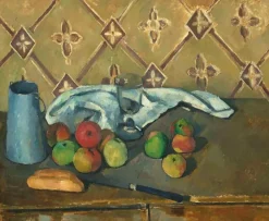 Fruits, serviette et boîte à lait (panneaux acryliques)