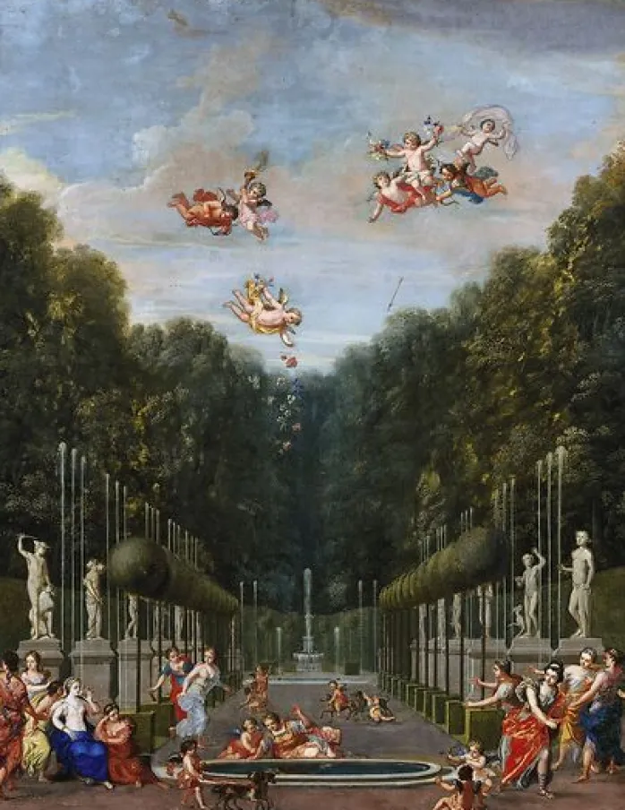 Galerie des antiques ou Galerie d'Eau (affiches d'art encadrées)