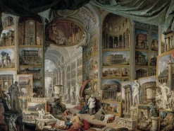 Discount Galerie de vues de la Rome antique (détail) (affiches d'art) Affiches D'Art|Affiches D'Art Encadrées