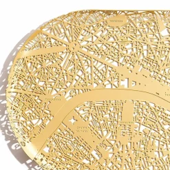 Sale Grand plateau en laiton Paris - Fundamental Design|Art De La Table