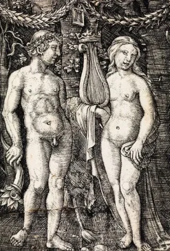 Hercule et une Muse (toiles encadrées)