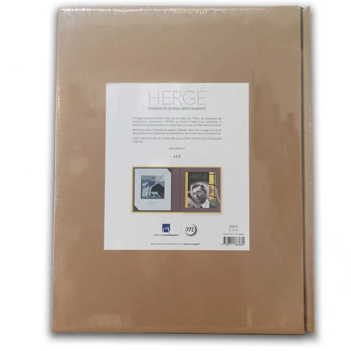 Hergé - Catalogue de l'exposition - Édition de luxe
