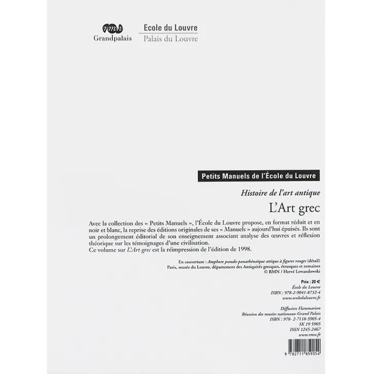 Hot Histoire de l'art antique ; L'Art Grec Histoire, Géographie Et Sciences