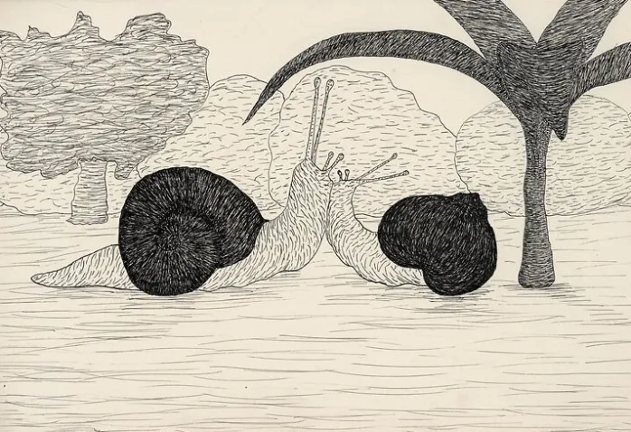 « Histoire du gros escargot », N°21, 1932 (panneaux aluminium)