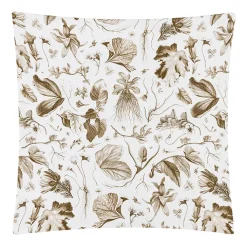 Hot Housse de coussin bronze Herbier du roi - Maison Baluchon Art De La Maison