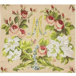 Housse de coussin carré Marie-Antoinette