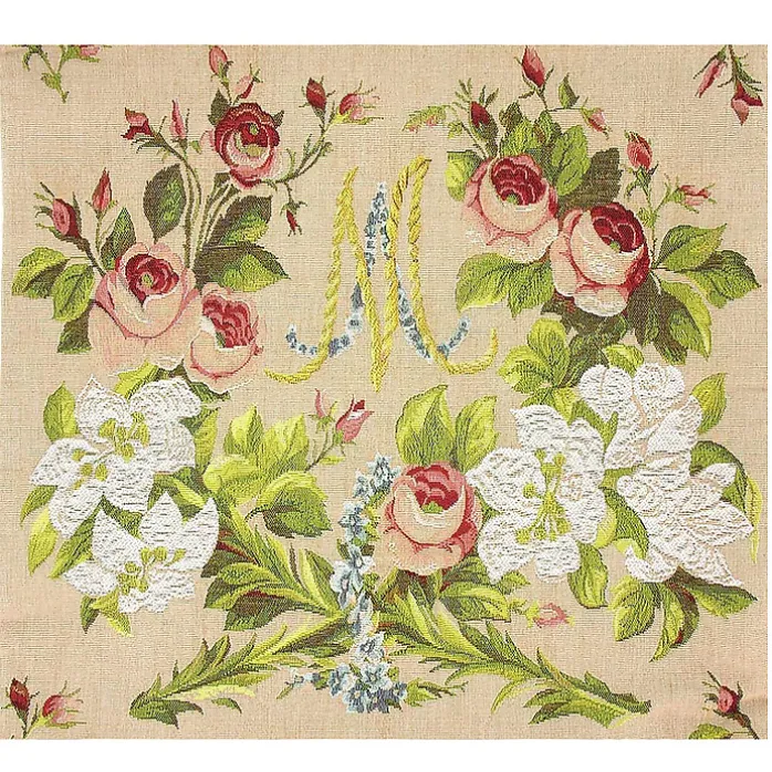 Housse de coussin carré Marie-Antoinette