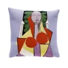 Housse de coussin Picasso Femme dans un fauteuil