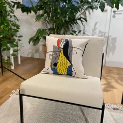 New Housse de coussin Picasso Femme dans un fauteuil Art De La Maison