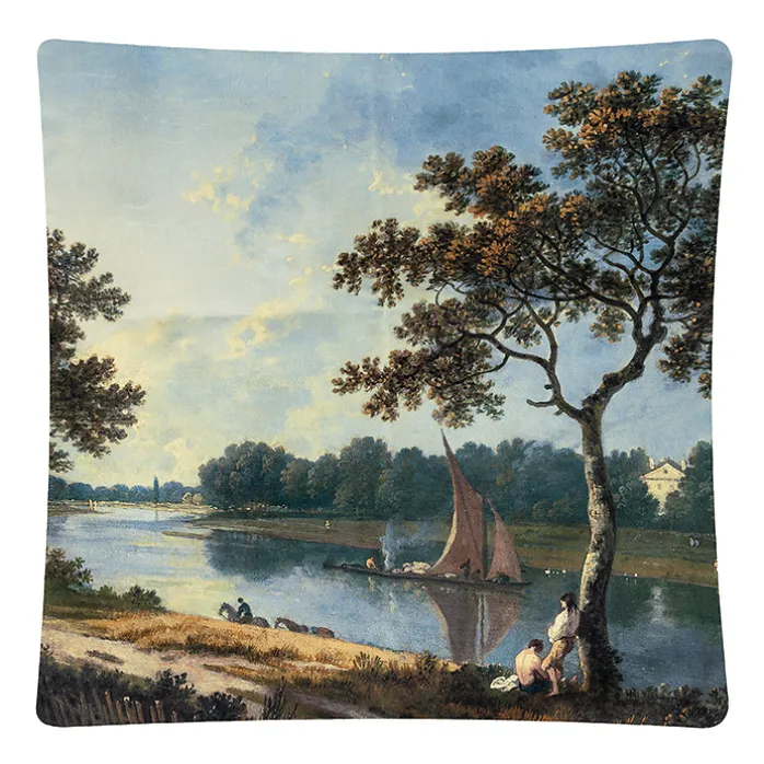 Housse de coussin Richard Wilson La Tamise près de Marble Hill, Twickenham