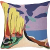 Clearance Housse de coussin Vallon Dol de Florent Groc Art De La Maison