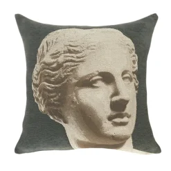 Housse de coussin Vénus de Milo - Gris - Pansu