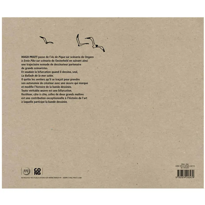Hugo Pratt. Lignes d'horizon - Catalogue d'exposition