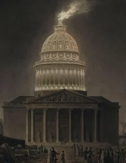 Illumination du Panthéon (toiles encadrées)