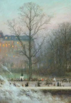 Jardins de Paris : square des Batignolles (affiches d'art)