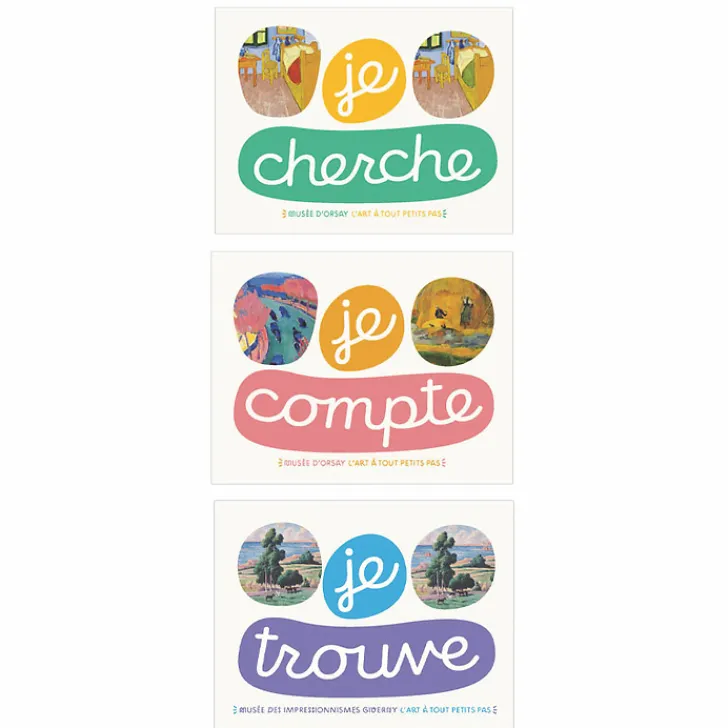 New Je trouve, L'art à tout petits pas - Musée des impressionnismes Giverny Livres Jeunesse