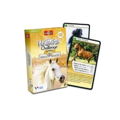 Hot Jeu de cartes Défis Nature - Chevaux Château de Versailles GB Jeux