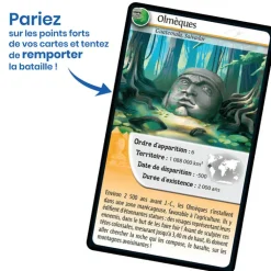 Hot Jeu de cartes Défis Nature - Civilisations disparues - Bioviva Jeux