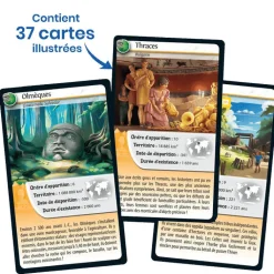 Hot Jeu de cartes Défis Nature - Civilisations disparues - Bioviva Jeux