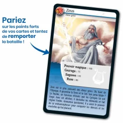 New Jeu de cartes Défis Nature - Mythologie, Héros et Dieux - Bioviva Jeux