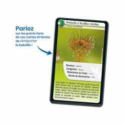 Jeu de cartes Défis nature - Super pouvoirs des plantes - Bioviva