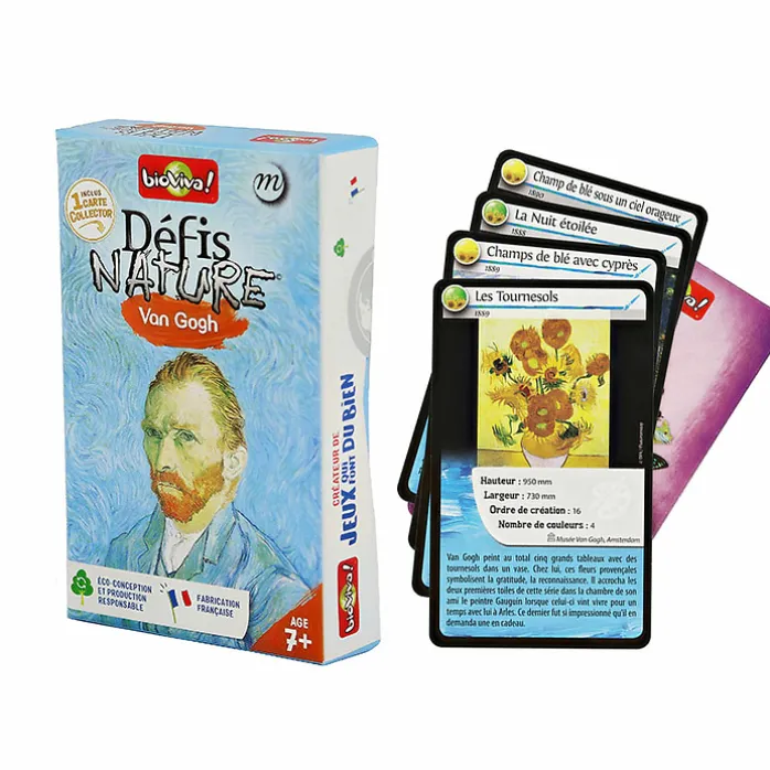 Jeu de cartes Défis Nature - Van Gogh - Bioviva