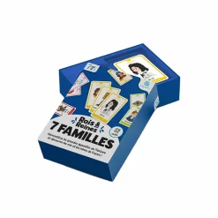 Jeu de 7 familles Rois et Reines de France