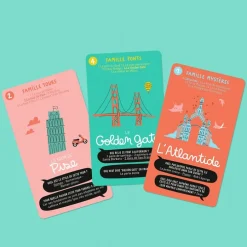 Jeu de 7 familles Super endroits - Minus Éditions