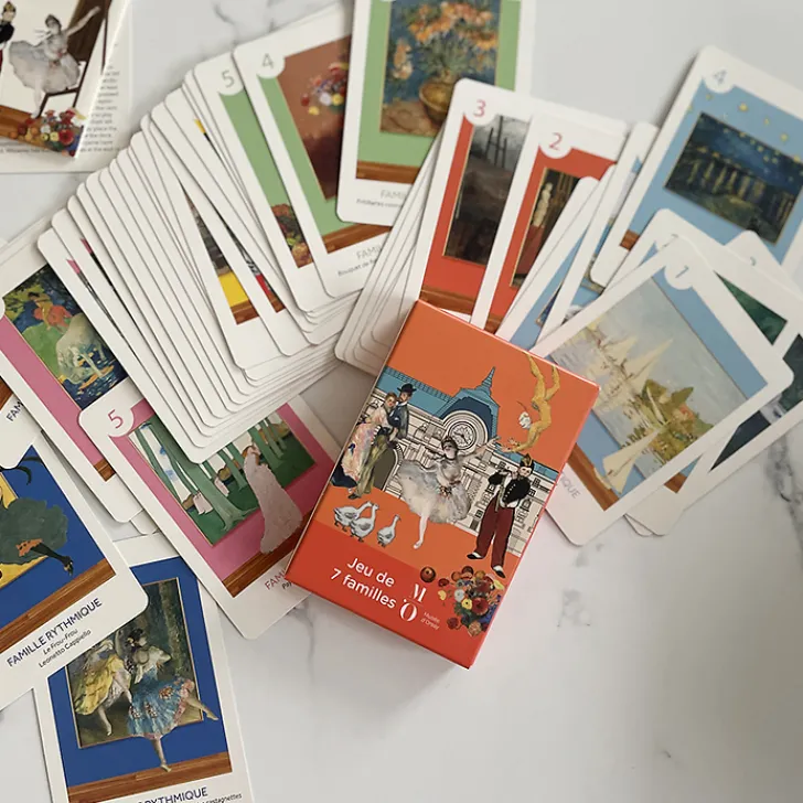 Outlet Jeu de 7 familles Une visite magique au musée d'Orsay Jeux