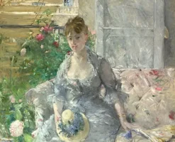 Best Jeune femme assise sur un sofa (détail) (toiles sans cadre) Toiles Sans Cadre|Affiches D'Art Encadrées