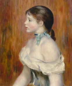 Clearance Jeune fille au ruban bleu (affiches d'art) Affiches D'Art|Affiches D'Art Encadrées
