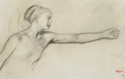 Jeune fille spartiate (affiches d'art encadrées)