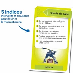 Jeu Énigmes -Sports - Bioviva