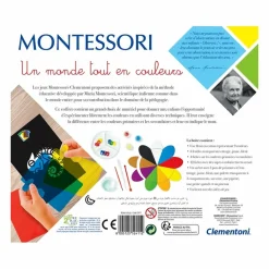 Jeu Un monde tout en couleurs - Montessori - Clementoni Jeux