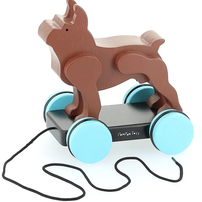Jouet à traîner Boston Terrier, Toy - François Pompon - Pompon Toys