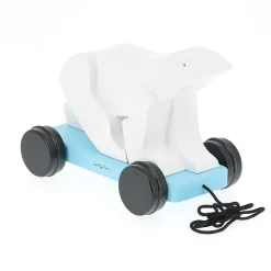 Jouet à traîner Ours blanc - François Pompon - Pompon Toys