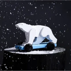 Jouet à traîner Ours blanc - François Pompon - Pompon Toys
