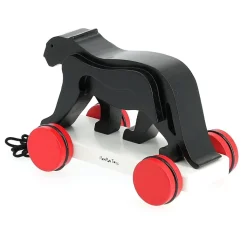 Outlet Jouet à traîner Panthère noire - François Pompon - Pompon Toys Jouets