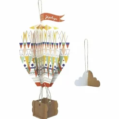 Hot Kit créatif 4 Montgolfières + 4 nuages à créer Loisirs Créatifs