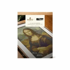 Kit de tapisserie Léonard de Vinci La Joconde - DMC x Louvre Art De La Maison