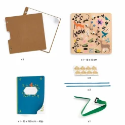 Clearance Kit Presse et herbier à créer Petit botaniste - Djeco Loisirs Créatifs