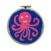 Kit Punch Needle 1 Motif - Coulpe le Poulpe