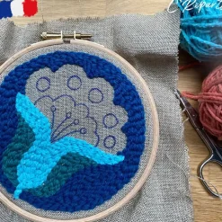 Kit Punch Needle 1 Motif - Fleur Lily May