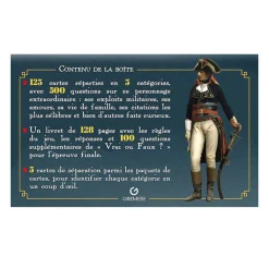La boîte de jeu Napoléon Jeux