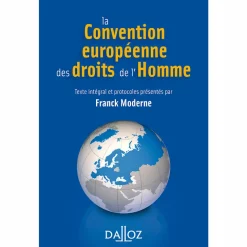 Hot La Convention européenne des droits de l'Homme - 4e édition Constitution, Institutions Et Droit