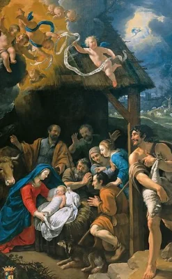 L’Adoration des bergers (affiches d'art)