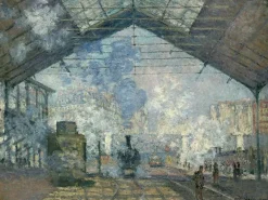 La Gare Saint-Lazare (affiches d'art)