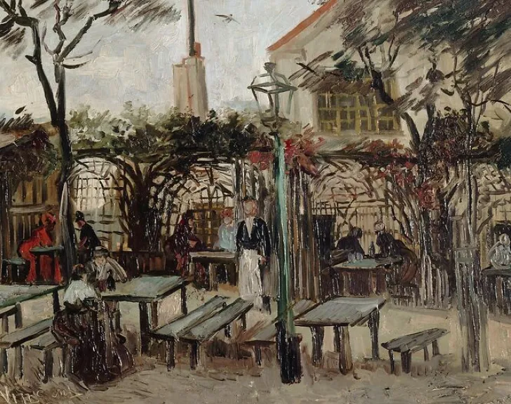 Discount La Guinguette à Montmartre (toiles encadrées) Toiles Encadrées|Toiles Sur Châssis
